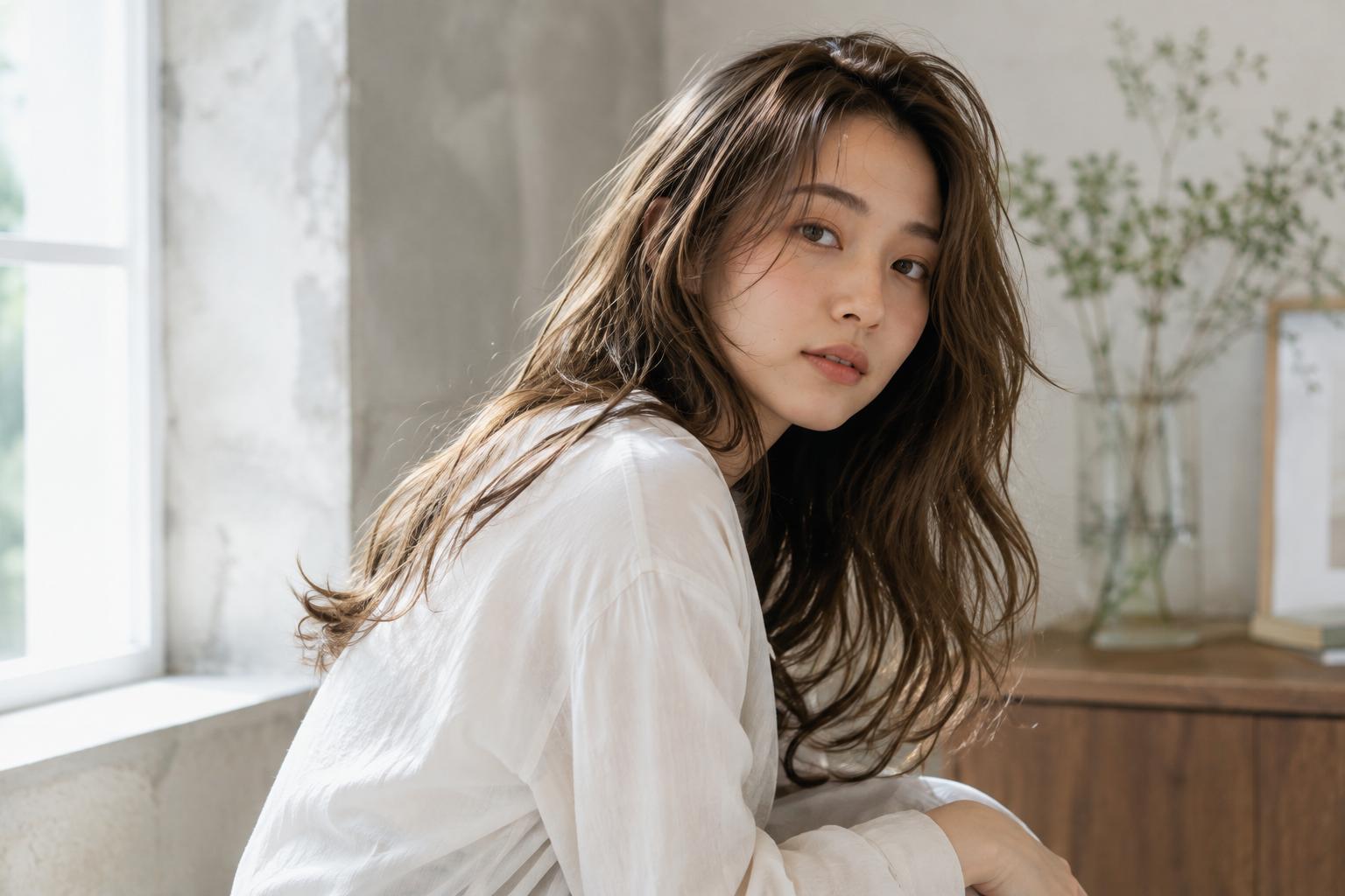 WISTERIAのヘアスタイル